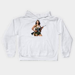 Tactical Girl Kids Hoodie